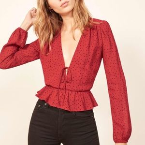 Reformation Blouse